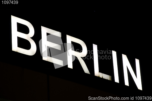Image of berlin illuminated letters