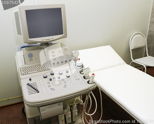 Image of ultrasonic scanning