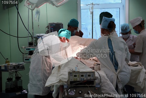 Image of surgical operation