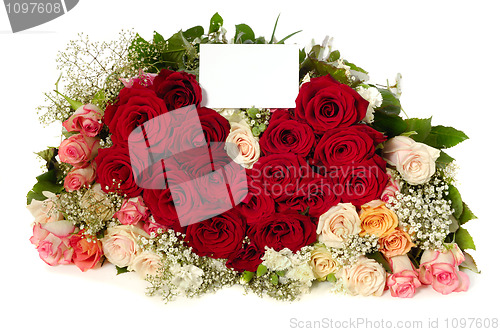 Image of Roses and heart 