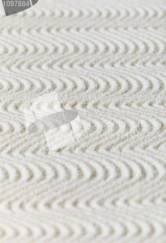 Image of Wavy surface of sand - abstract background