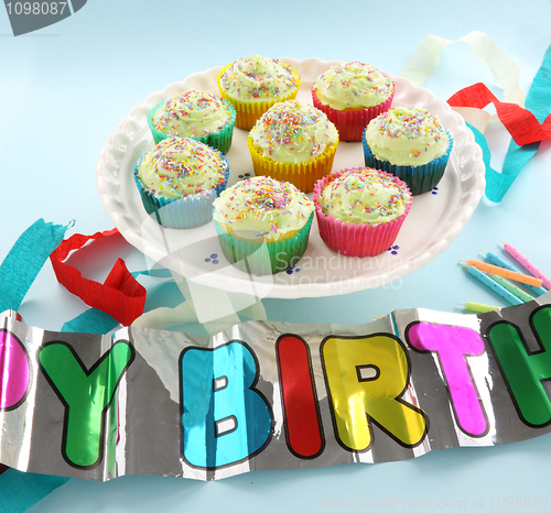 Image of Birthday Cup Cakes