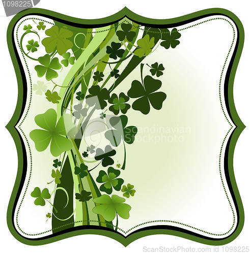 Image of clovers frame 