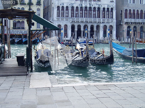 Image of Gondolas in Venice