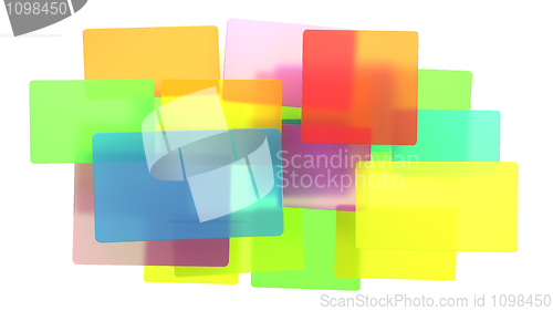 Image of Diversity - Abstract translucent rectangles