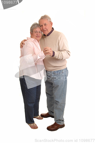 Image of Seniors dancing.