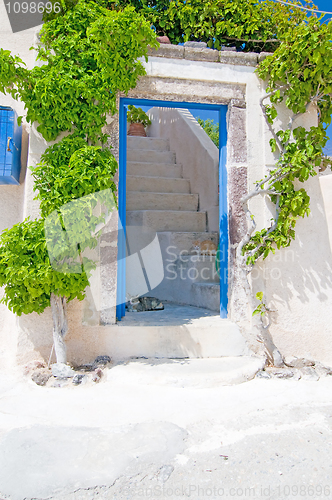 Image of Santorini beautiful buildings