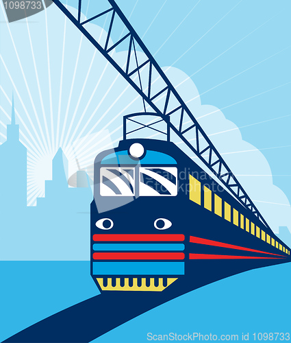 Image of Electric passenger train