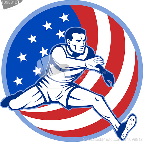Image of American track and field athlete
