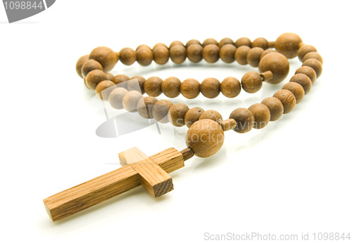 Image of Close-up of Rosary beads
