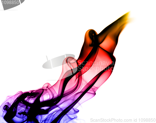 Image of Gradient colored Abstract smoke