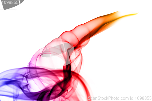 Image of Fume shapes colored with gradient