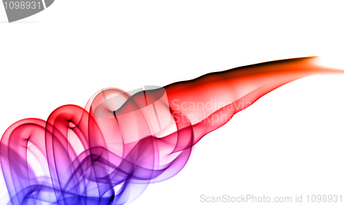 Image of Colored Abstract fume pattern