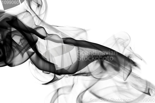 Image of Fume shape Abstraction on white