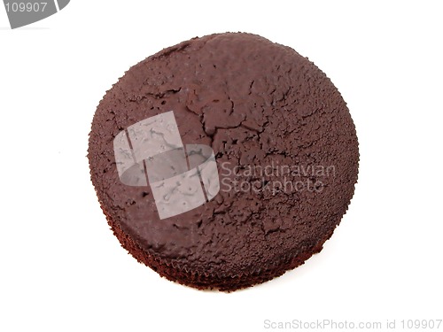 Image of Chocolate cake upper view