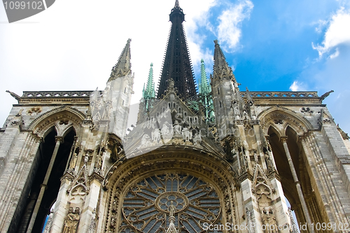 Image of Vitrage of Notre Dame cathedral in Rouen