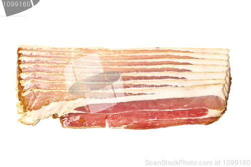 Image of Fresh sliced bacon