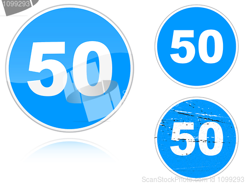 Image of Variants a Minimum speed limit - road sign