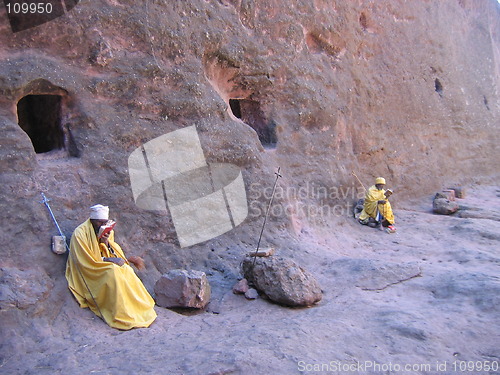 Image of Ethiopian monks