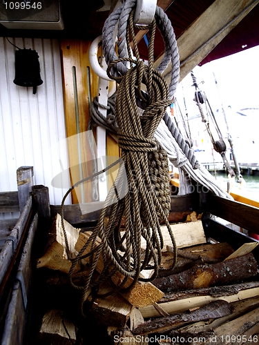 Image of sailing rope