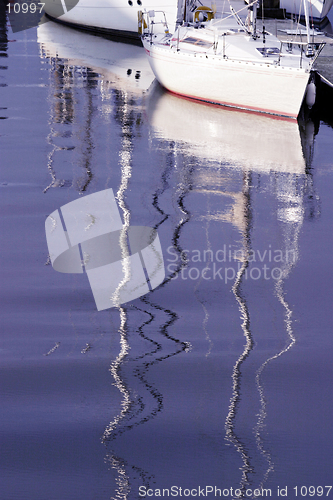 Image of Boat Reflection