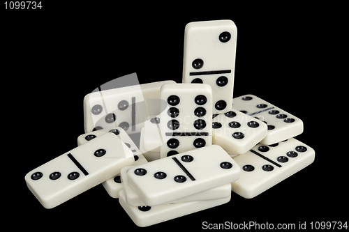 Image of Bunch of dominoes