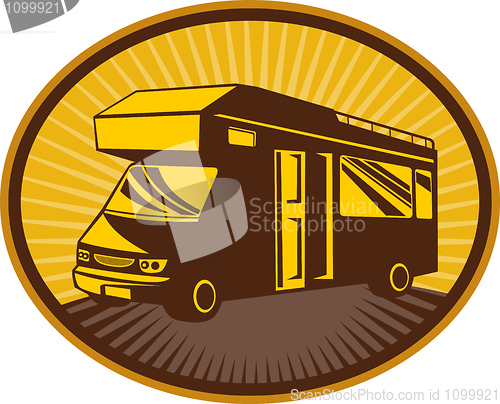 Image of Camper van,caravan or mobile home