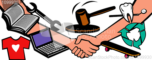 Image of hands in handshake closing a deal