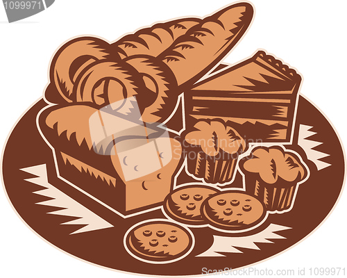 Image of bakery pastry products