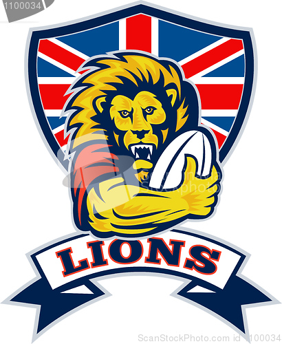 Image of British Lion  rugby