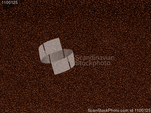 Image of Coffee beans texture or background