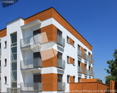 Image of Contemporary apartment building