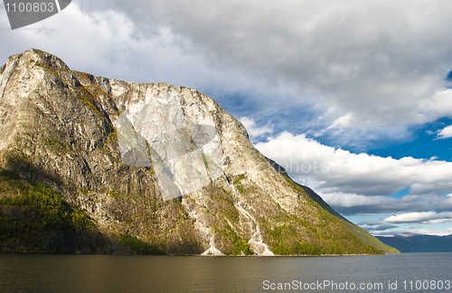 Image of Mountains and fjord in Norway