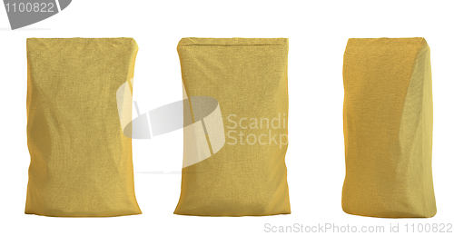 Image of Pack for tea or coffee isolated over white