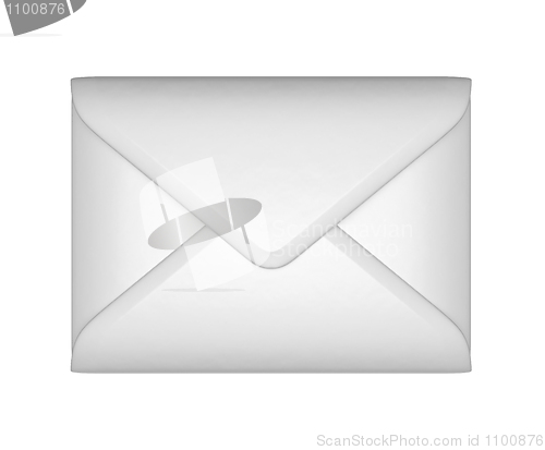 Image of Mail and post - White sealed envelope