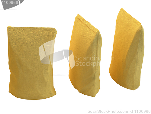 Image of Group of packs for tea or coffee