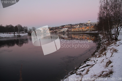 Image of Trondheim in winter