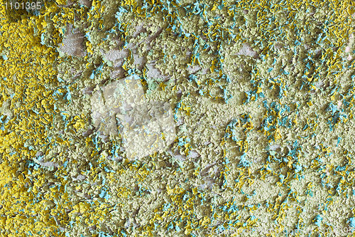 Image of Old peeling painted wall