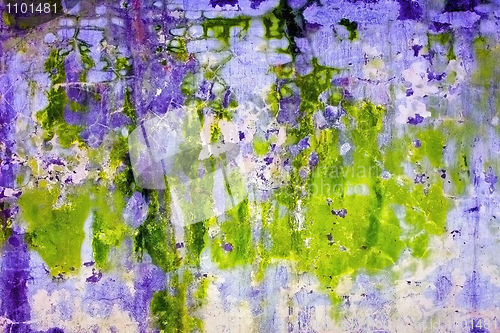 Image of Abstract acid background - wall with mold stains