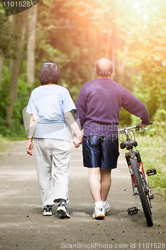 Image of Senior asian couple