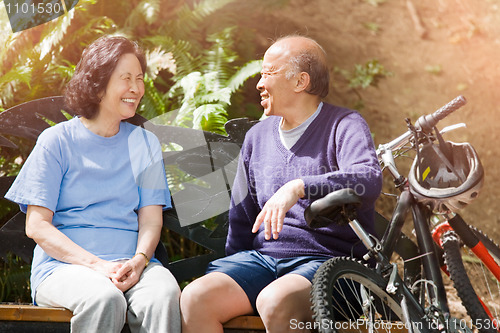 Image of Senior asian couple