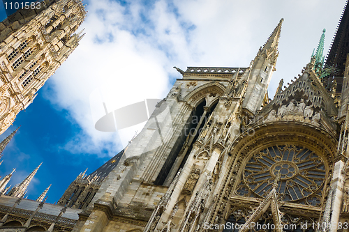 Image of Notre Dame cathedral in Rouen