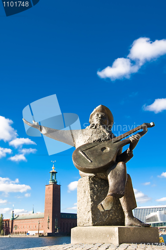 Image of Stockholm city hall and Evert Taubes terrass