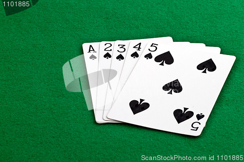 Image of Straith Flush of spades