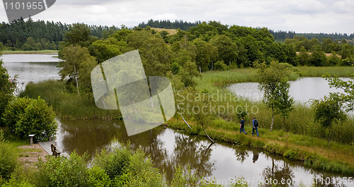 Image of Young couple in nature