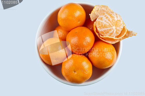 Image of Clementines in bowl
