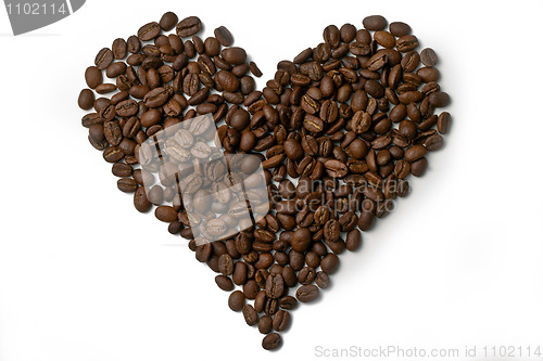 Image of Coffee heart