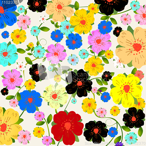 Image of Floral fantasy background