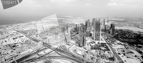 Image of Dubai panorama view