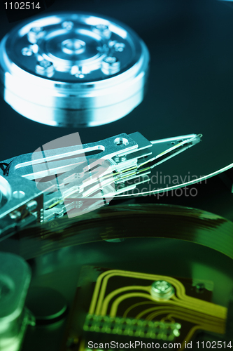 Image of Details of electronic device - hard disk